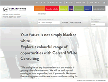 Tablet Screenshot of gerrardwhite.com